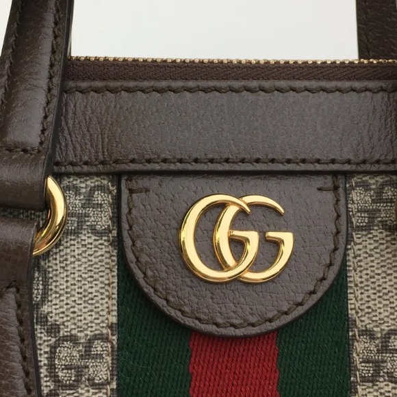 Gucci Ophidia Small Tote Bag used 2 times,the shoulder strap is missing - Picture 8 of 9